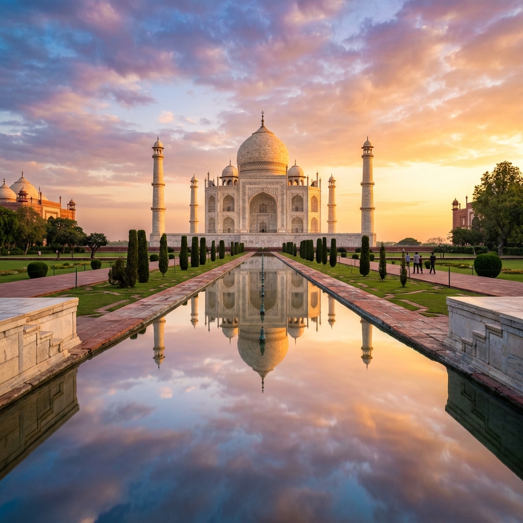 Taj Mahal in Agra, India