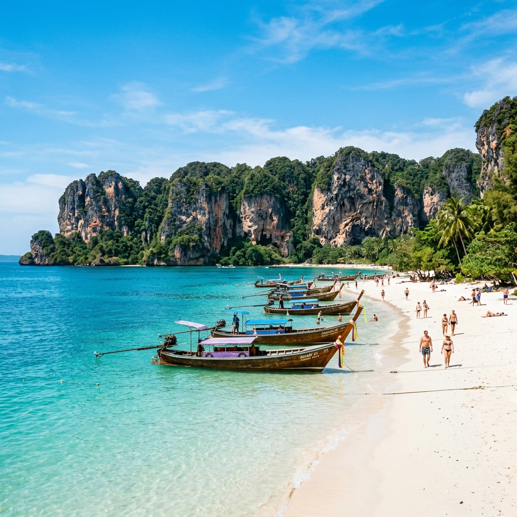 Tropical Thailand beaches
